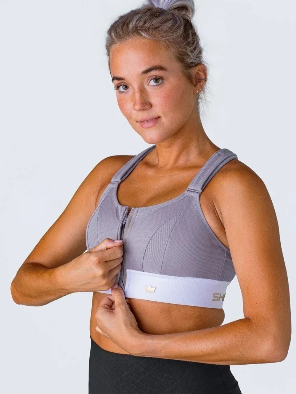 SheFit Ultimate Sports Bra High Impact 5Luxe Limited Edition Victorious Purple